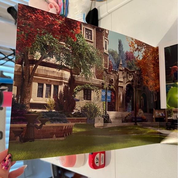 Disney Pixar 2013 Monsters University Lithograph Set Exclusive - Picture 6 of 15